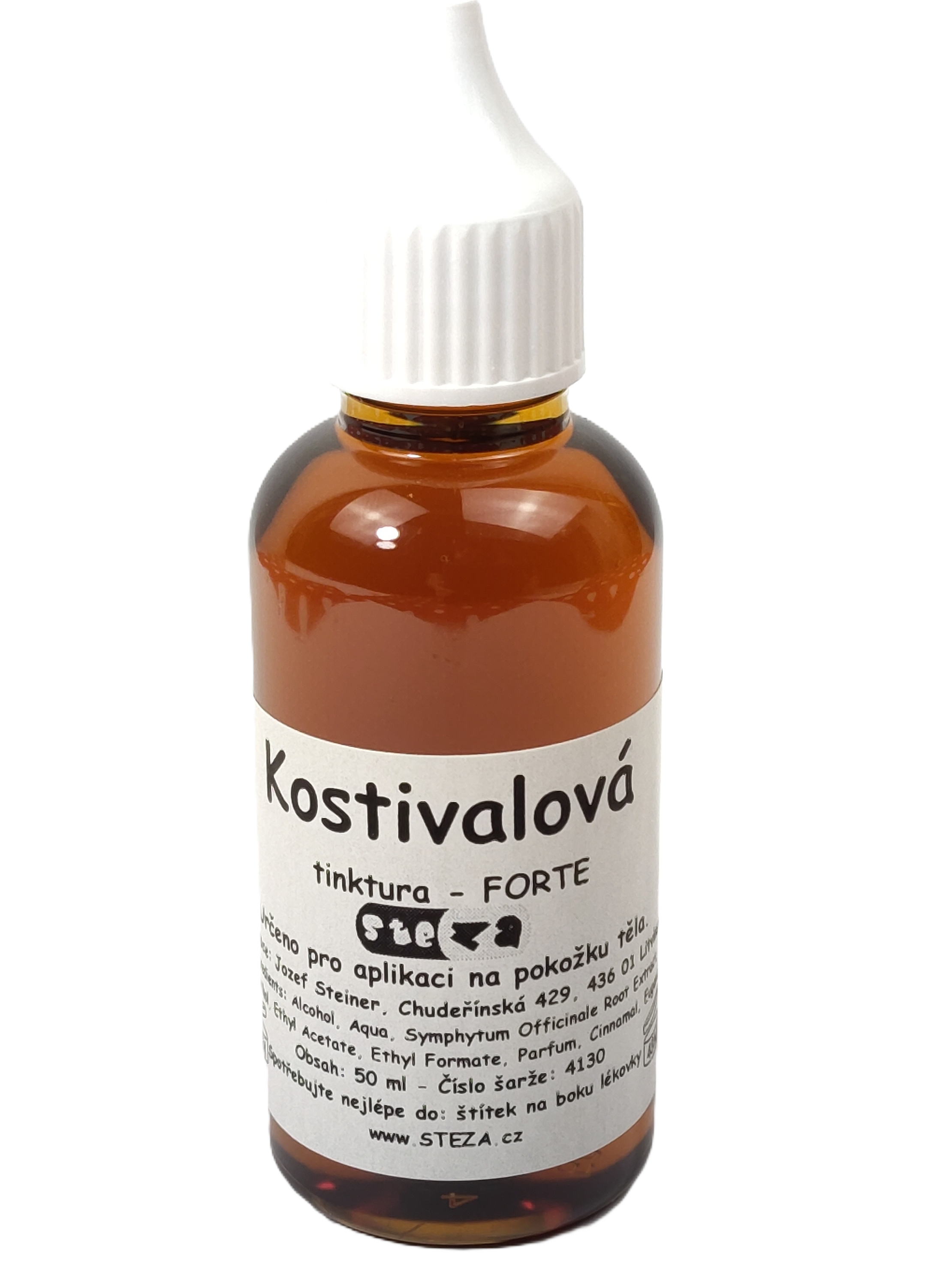 Tinktur - Kostivalová tinktura - FORTE 50 ml.